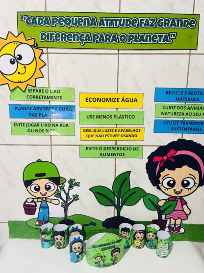 PAINEL DO MEIO AMBIENTE - EDUCAR COM CONSCIÊNCIA! - Image 2