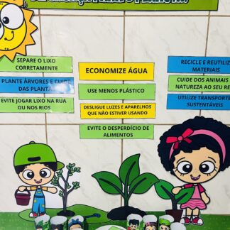 PAINEL DO MEIO AMBIENTE - EDUCAR COM CONSCIÊNCIA!