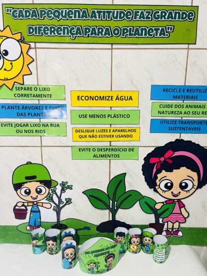 PAINEL DO MEIO AMBIENTE - EDUCAR COM CONSCIÊNCIA!