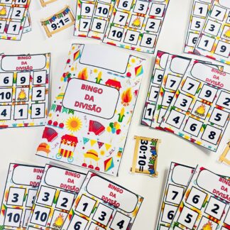 Matemática: bingo de divisão