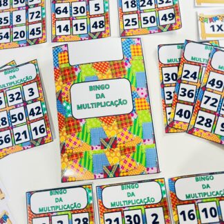 Matemática: bingo de multiplicação