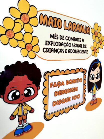 Painel maio laranja - Image 7