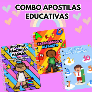 Combo apostilas educativas