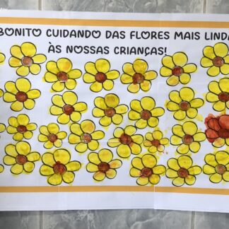 Faça bonito cuidando das nossas flores mais lindas: Às nossas crianças