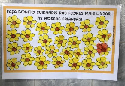 Faça bonito cuidando das nossas flores mais lindas: Às nossas crianças
