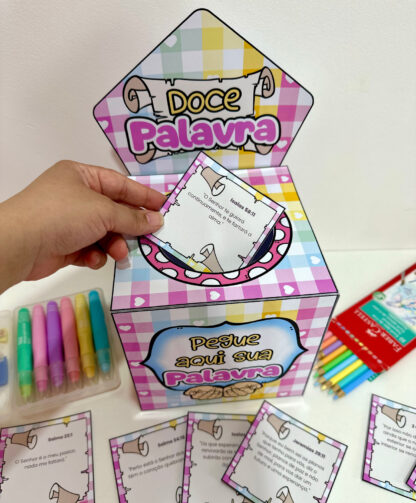 Doce palavra- Caixa com versículos bíblicos - Image 5