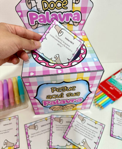 Doce palavra- Caixa com versículos bíblicos - Image 6