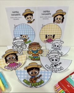 Caipira dançante- Festa junina