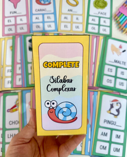 Complete com Sílabas complexas - Imagem 10