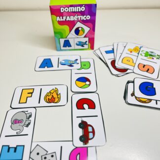 Dominó alfabético – Aprendizado Divertido e Eficiente