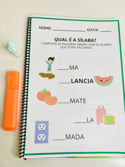 Apostila de alfabetização e para reforço de alunos em processo de alfabetização - Image 2