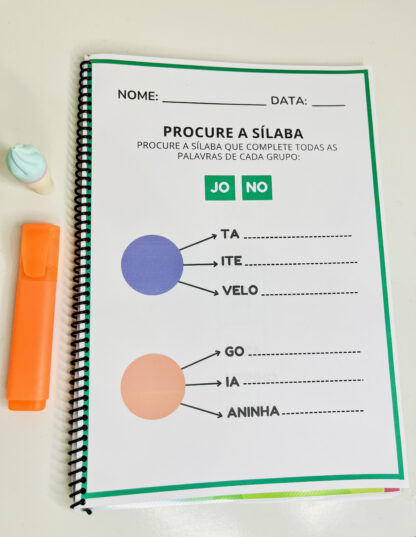 Apostila de alfabetização e para reforço de alunos em processo de alfabetização - Image 6