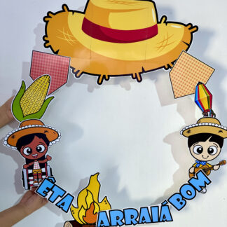 Bambolê tema Festa Junina
