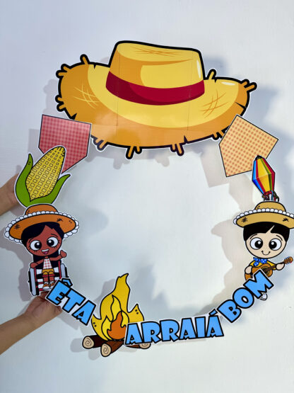 Bambolê tema Festa Junina