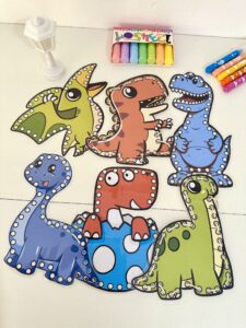 Alinhavo dos dinossauros
