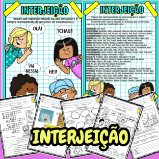 Kit atividades interjeição