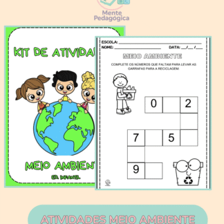 Kit de atividades meio ambiente