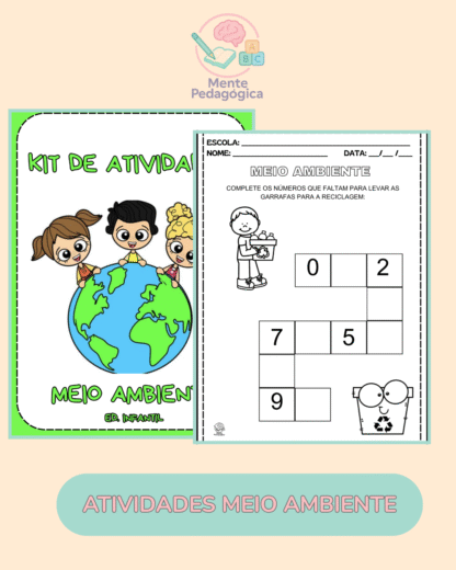 Kit de atividades meio ambiente