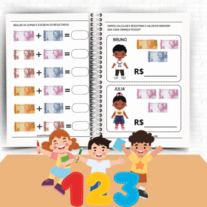 💰 Apostila Sistema Monetário para Imprimir – Atividades PDF de Matemática Infantil - Image 2