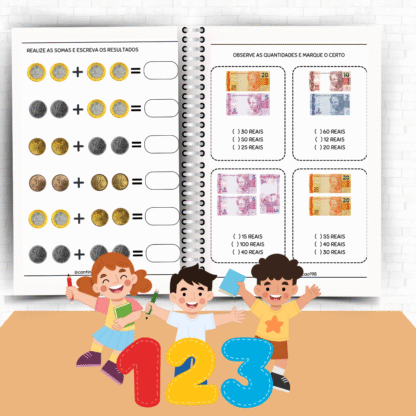 💰 Apostila Sistema Monetário para Imprimir – Atividades PDF de Matemática Infantil - Image 3