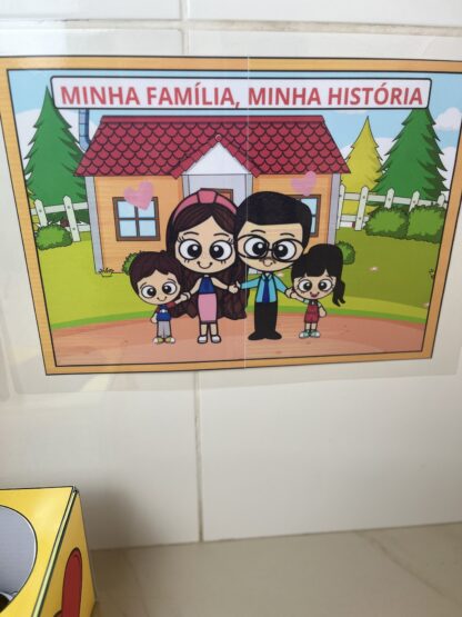KIT DIA DA FAMÍLIA - PAINEL E CAIXINHA DE HISTÓRIA - Image 3
