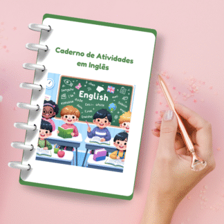 Caderno de atividades de Inglês em Inglês
