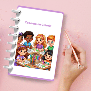 Caderno de colorir