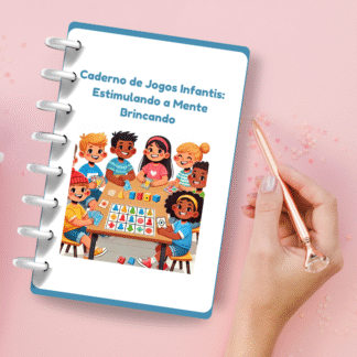 Caderno de jogos infantis