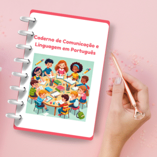 Caderno de comunicação e linguagem em português