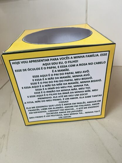 KIT DIA DA FAMÍLIA - PAINEL E CAIXINHA DE HISTÓRIA - Image 5