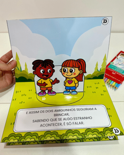 Livro 3D “Meu Corpo é Precioso”