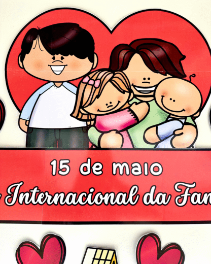 Decoração de porta dia da família - Image 4
