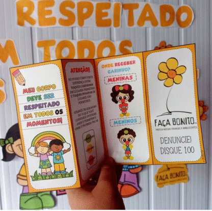 🧡 MAIO LARANJA (FOLDER + DECORAÇÃO) FAÇA BONITO