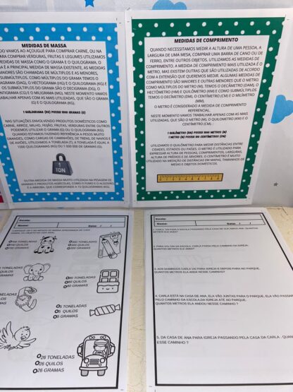 UNIDADES DE MASSAS, MEDIDAS DE COMPRIMENTO E CAPACIDADES - Image 2