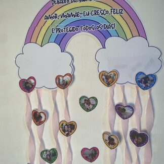 Painel Dia das Mães Chuva de Amor
