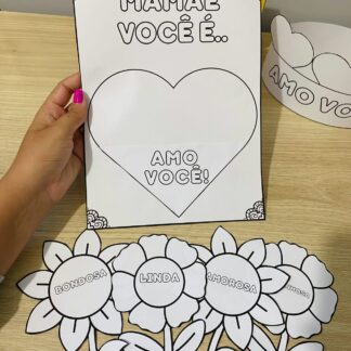 Lembrancinha dia das mães flores