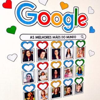 Painel Dia das Mães Google fotos