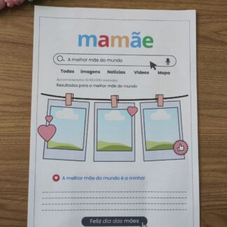 Atividade Mamãe Google