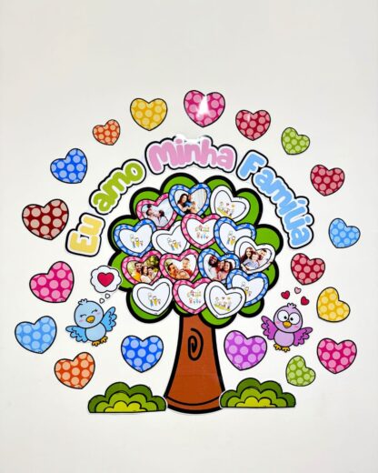 PAINEL ÁRVORE “EU AMO MINHA FAMÍLIA” - Image 9