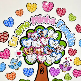 PAINEL ÁRVORE “EU AMO MINHA FAMÍLIA”