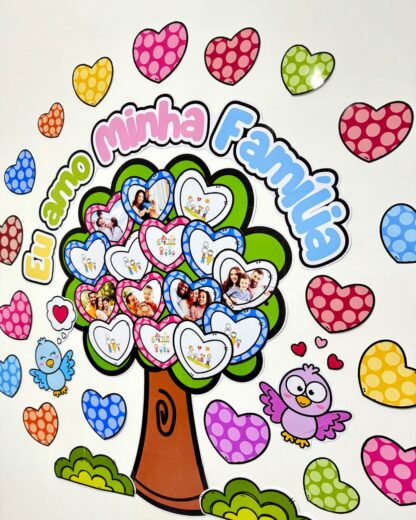 PAINEL ÁRVORE “EU AMO MINHA FAMÍLIA” - Image 4