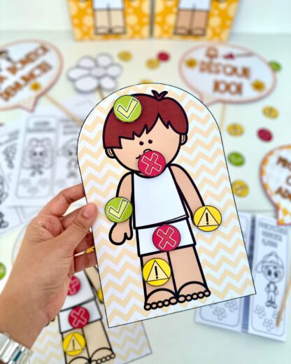 KIT TEMA MAIO LARANJA PARA AS CRIANÇAS DA EDUCAÇÃO INFANTIL - Image 3