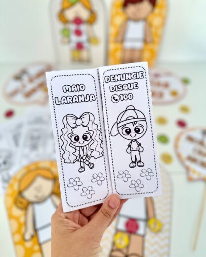 KIT TEMA MAIO LARANJA PARA AS CRIANÇAS DA EDUCAÇÃO INFANTIL - Image 6