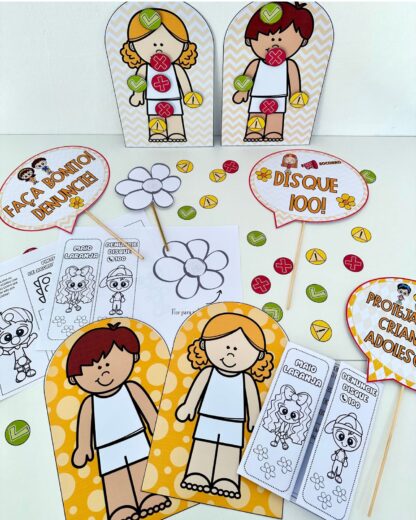 KIT TEMA MAIO LARANJA PARA AS CRIANÇAS DA EDUCAÇÃO INFANTIL