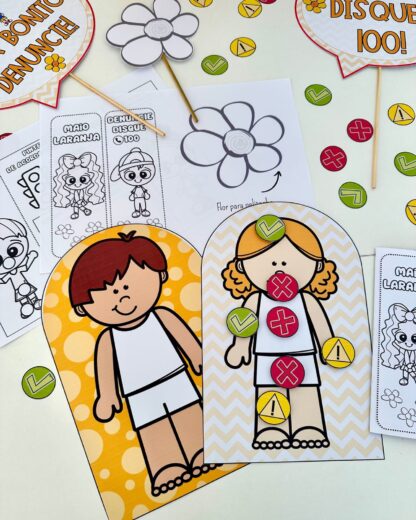 KIT TEMA MAIO LARANJA PARA AS CRIANÇAS DA EDUCAÇÃO INFANTIL - Image 9
