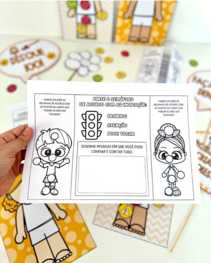 KIT TEMA MAIO LARANJA PARA AS CRIANÇAS DA EDUCAÇÃO INFANTIL - Image 11