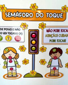 🚨PAINEL INTERATIVO SEMÁFORO DO TOQUE – MAIO LARANJA