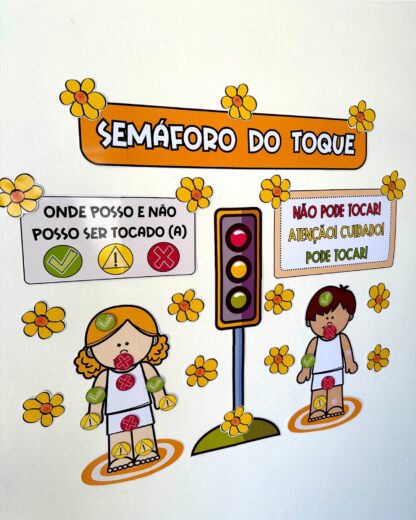 🚨PAINEL INTERATIVO SEMÁFORO DO TOQUE - MAIO LARANJA - Image 5
