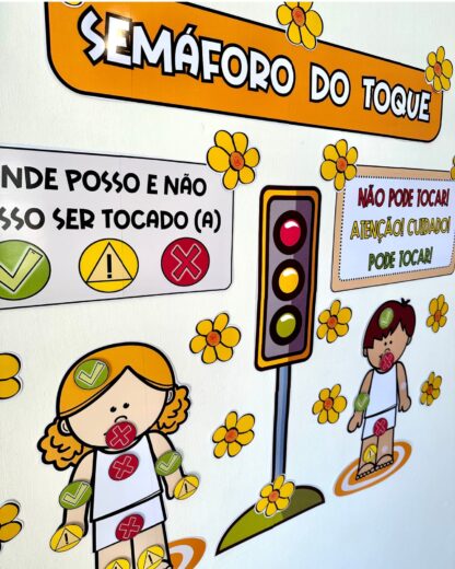 🚨PAINEL INTERATIVO SEMÁFORO DO TOQUE - MAIO LARANJA - Image 6