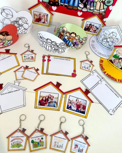 KIT LEMBRANCINHAS E MOLDURA PARA FOTO TEMA DIA DA FAMÍLIA. - Image 3